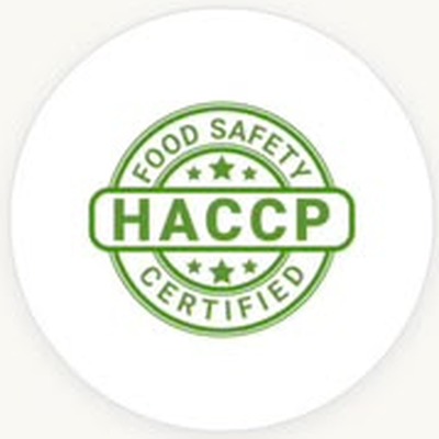 HACCP certification badge
